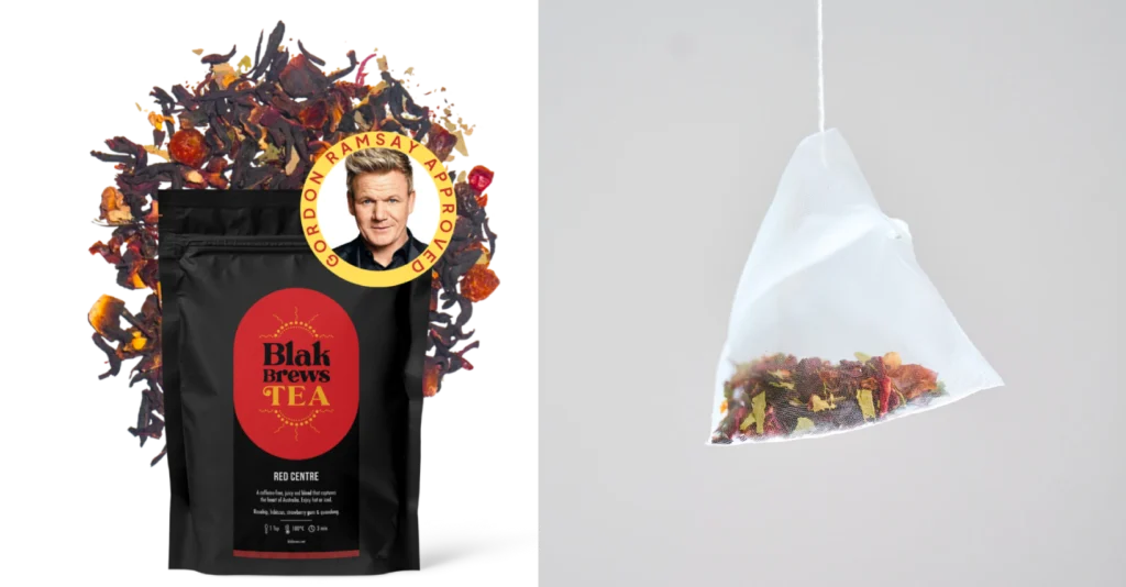 Red Centre Tea Gordon Ramsay Blend And Teabag Natural